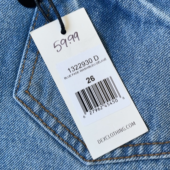 🆕DEX | Distressed Jean Skirt - Picture 4 of 6